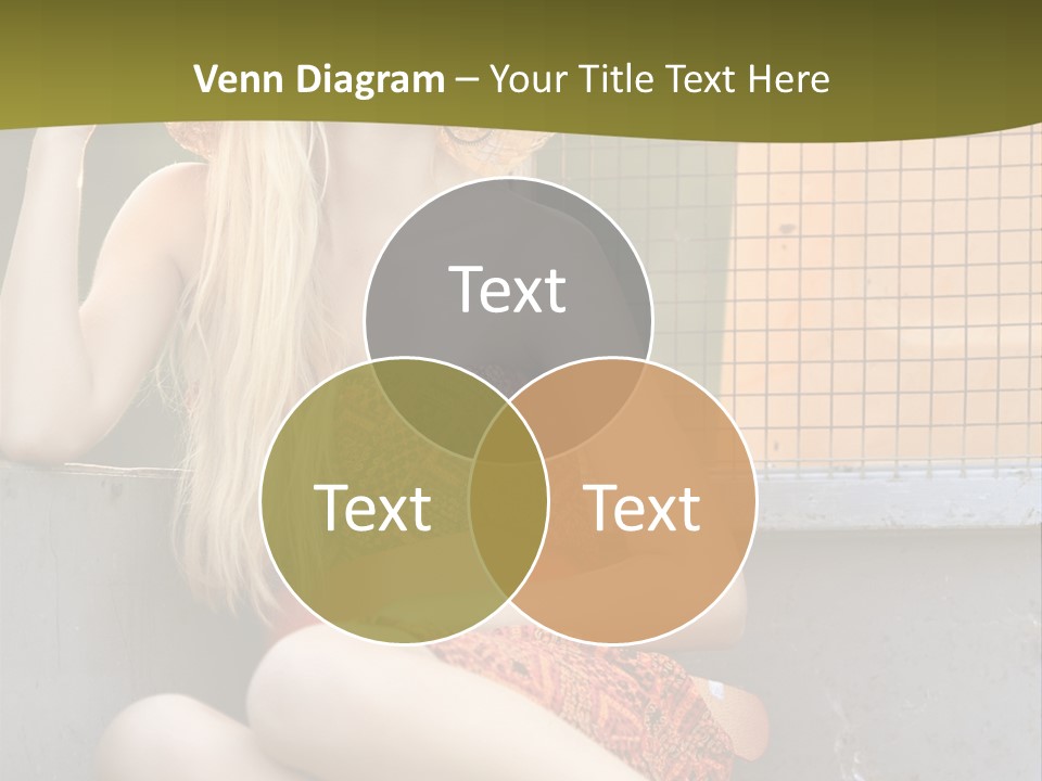 Trailer Ca Ual Face PowerPoint Template