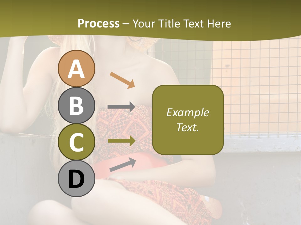 Trailer Ca Ual Face PowerPoint Template