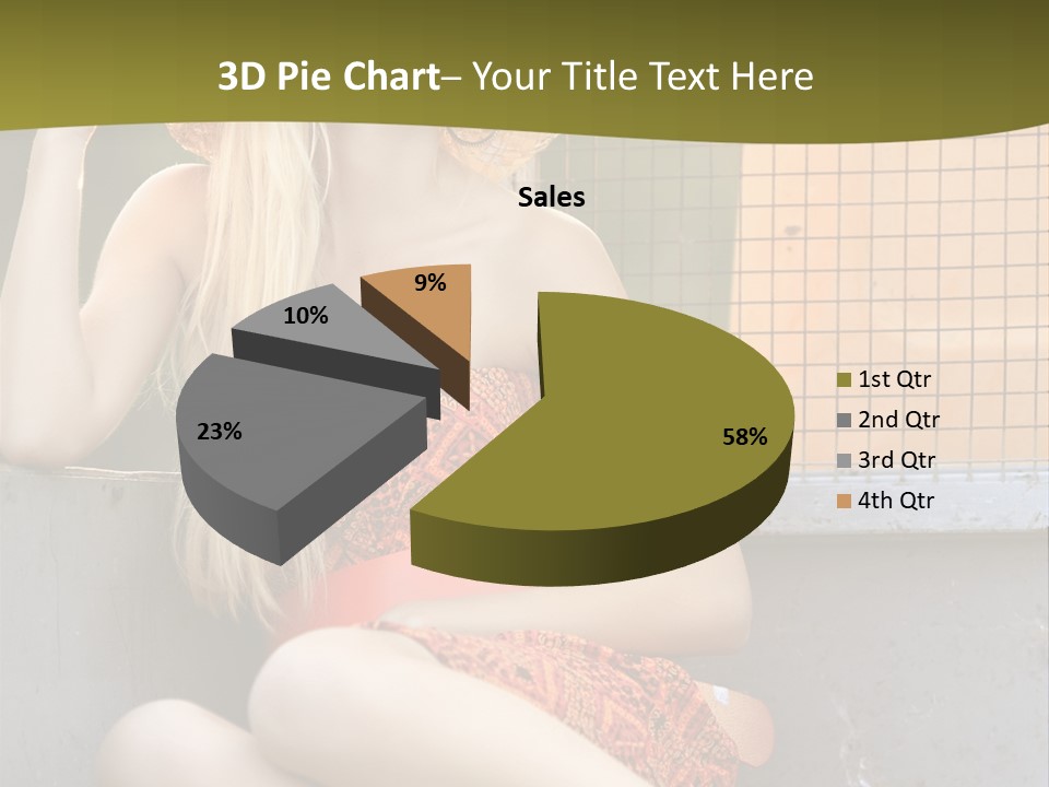 Trailer Ca Ual Face PowerPoint Template