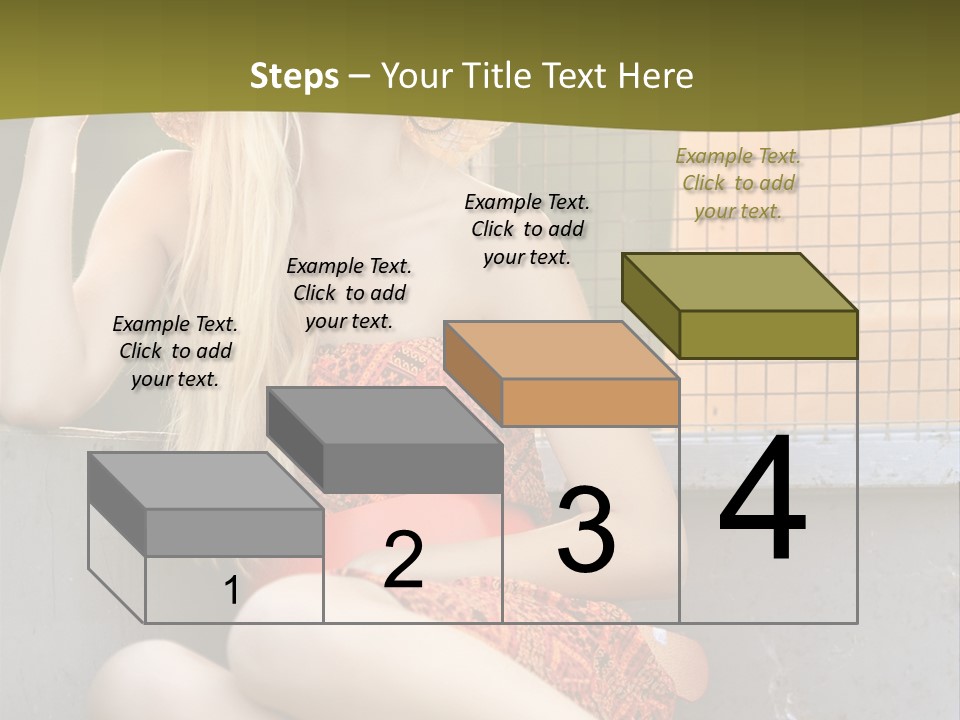 Trailer Ca Ual Face PowerPoint Template