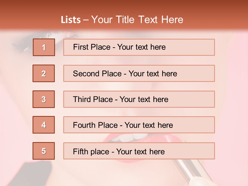 Glamour Stylish Elegance PowerPoint Template