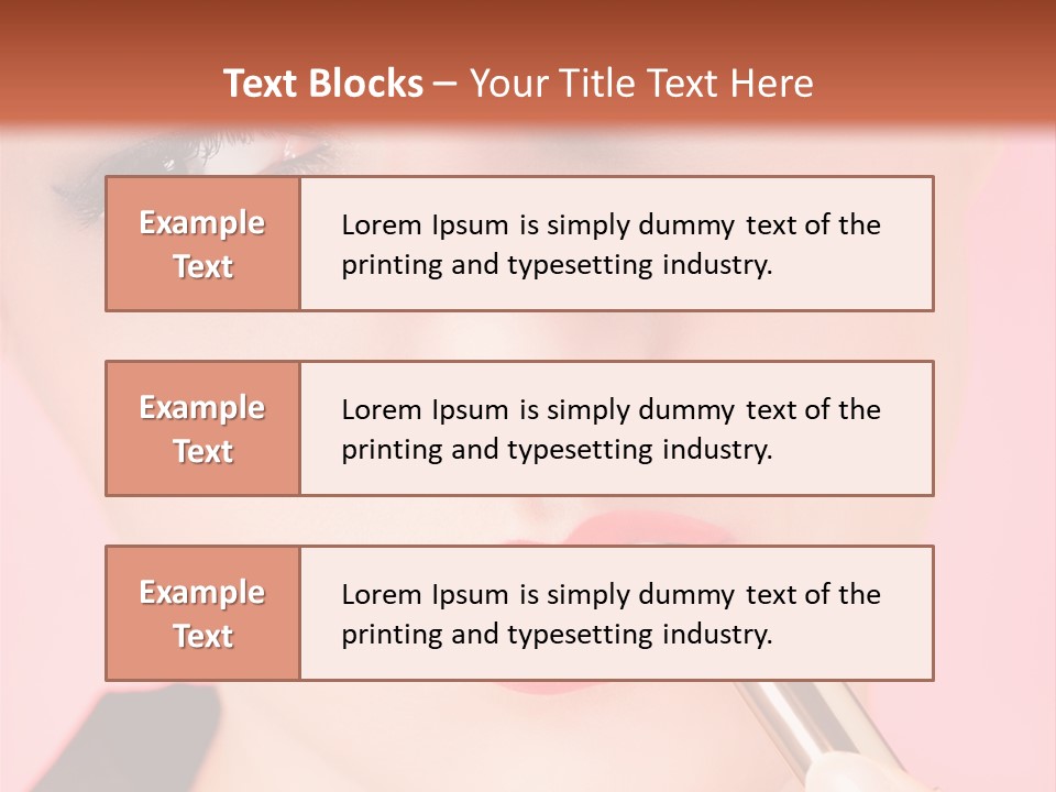 Glamour Stylish Elegance PowerPoint Template