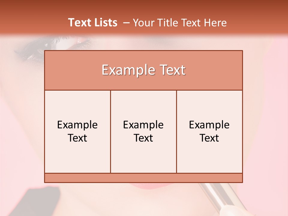 Glamour Stylish Elegance PowerPoint Template