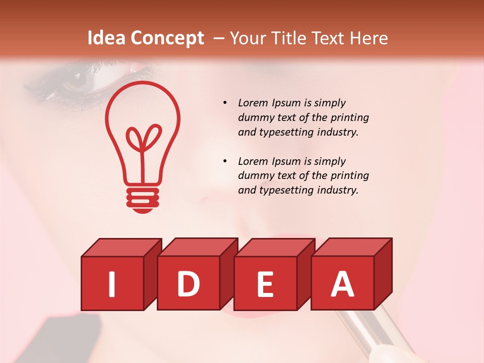 Glamour Stylish Elegance PowerPoint Template