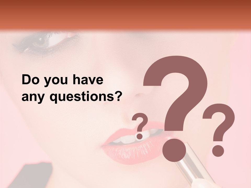 Glamour Stylish Elegance PowerPoint Template