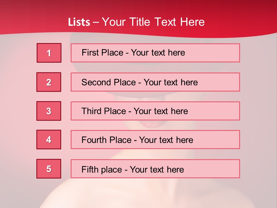 Blonde  Y PowerPoint Template