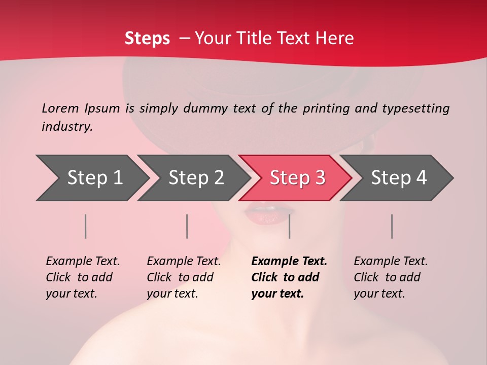 Blonde  Y PowerPoint Template