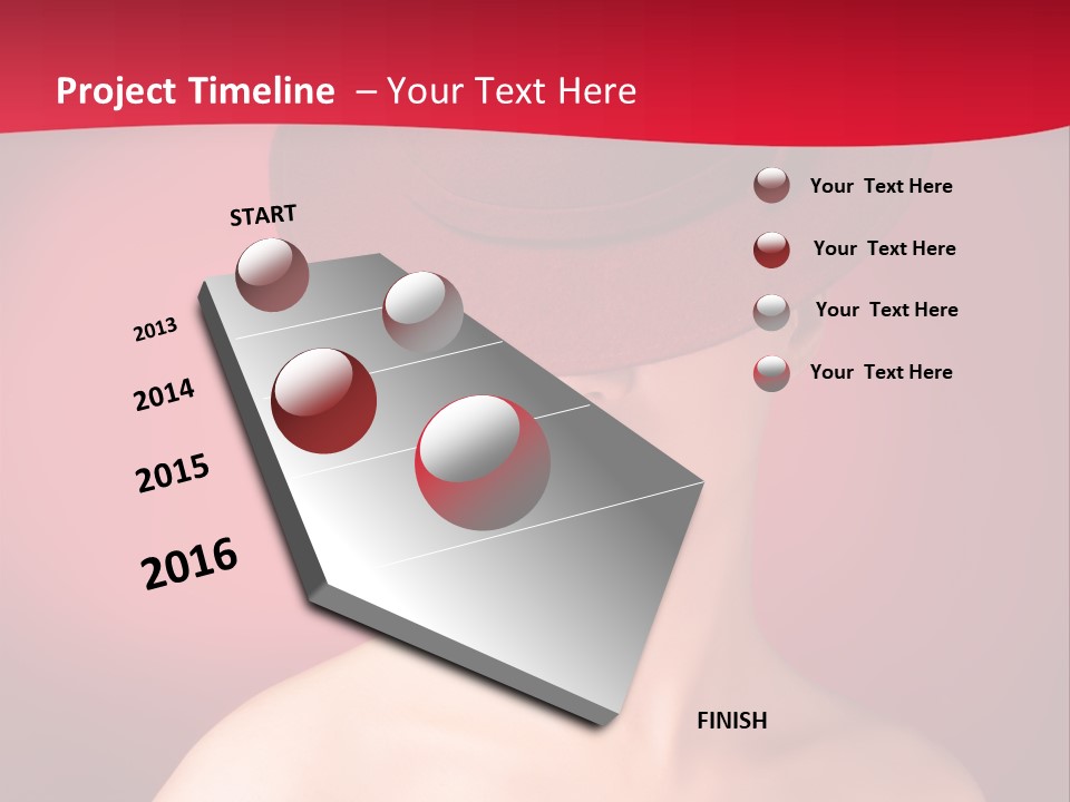 Blonde  Y PowerPoint Template