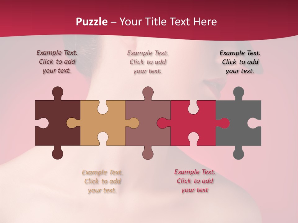 Model Attractive White PowerPoint Template