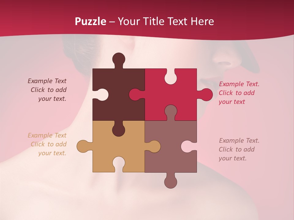 Model Attractive White PowerPoint Template