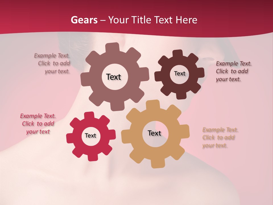 Model Attractive White PowerPoint Template