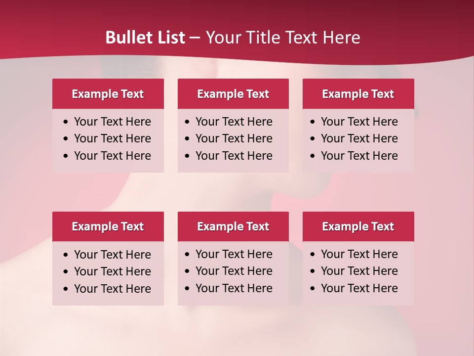 Model Attractive White PowerPoint Template