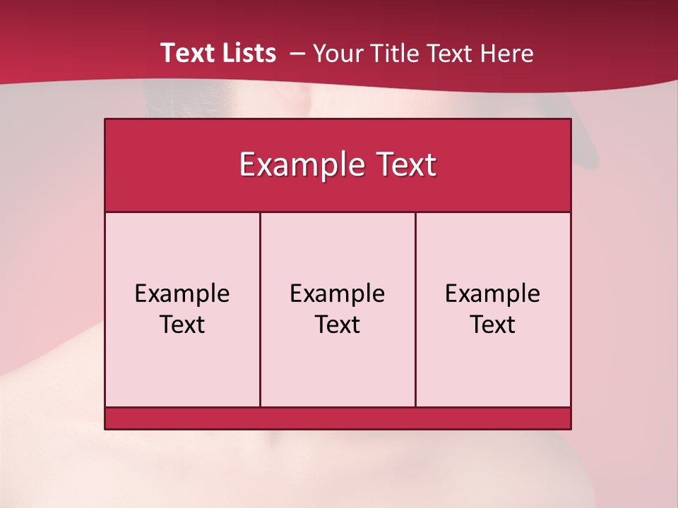 Model Attractive White PowerPoint Template