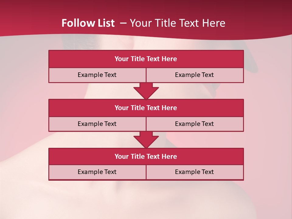 Model Attractive White PowerPoint Template