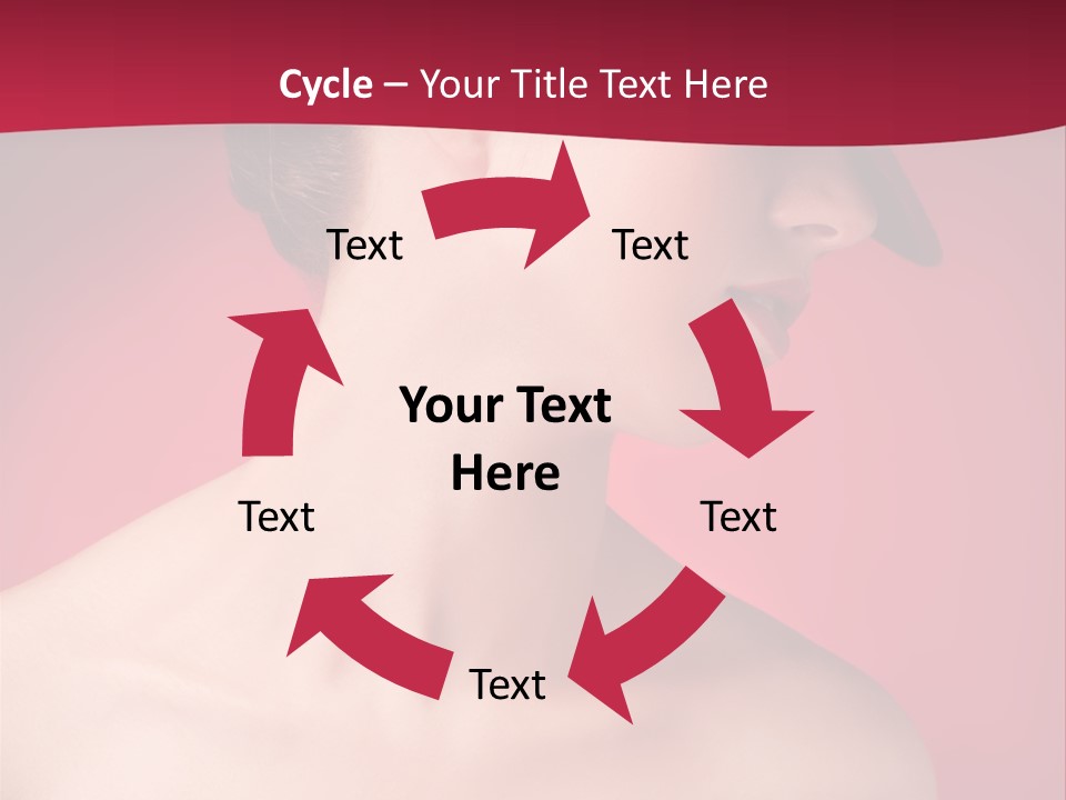 Model Attractive White PowerPoint Template