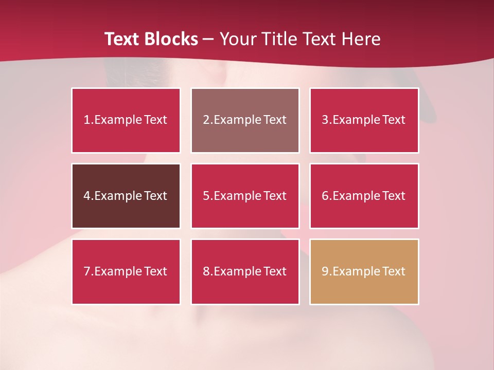 Model Attractive White PowerPoint Template