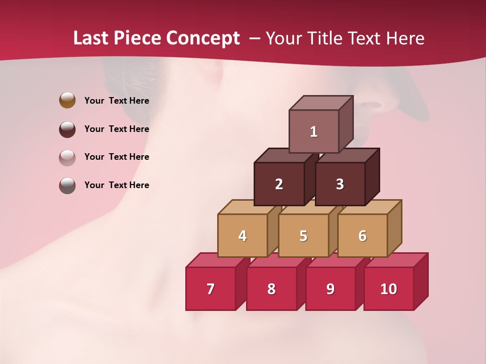 Model Attractive White PowerPoint Template