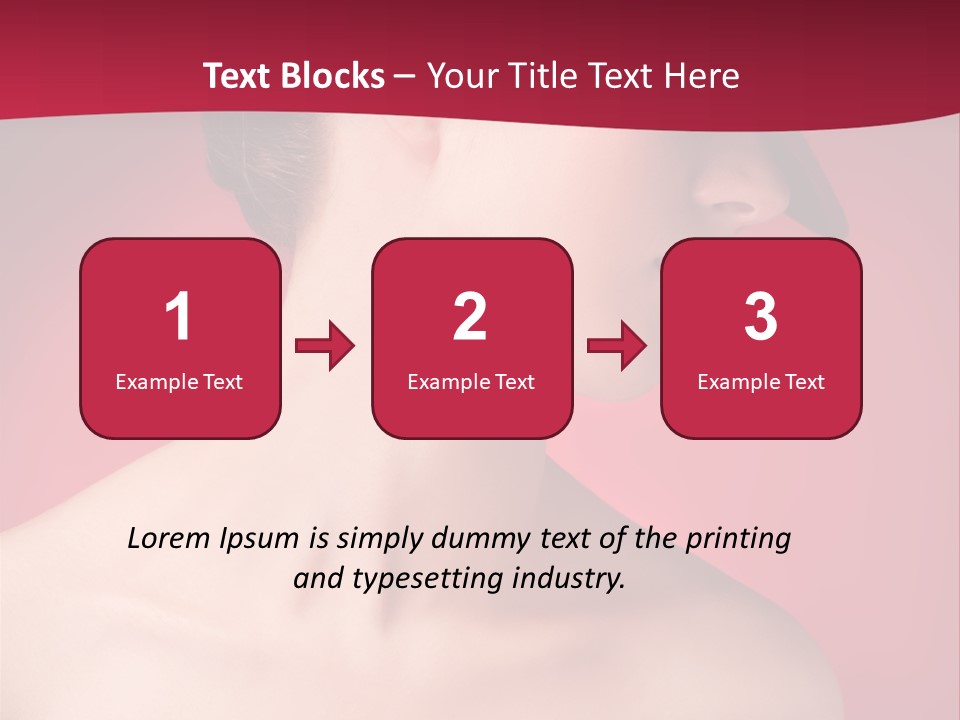 Model Attractive White PowerPoint Template