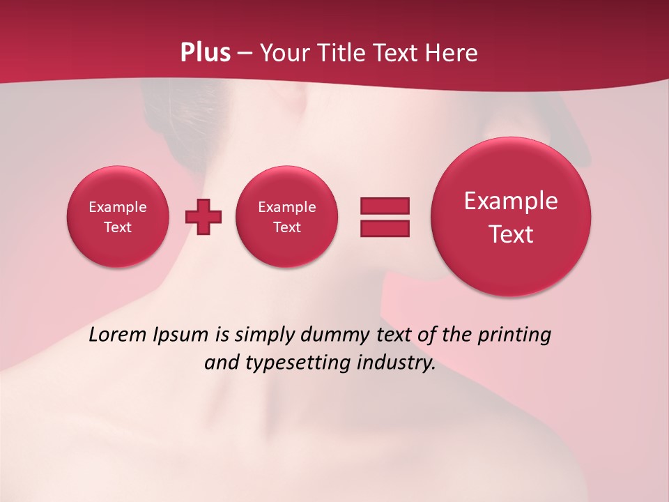 Model Attractive White PowerPoint Template