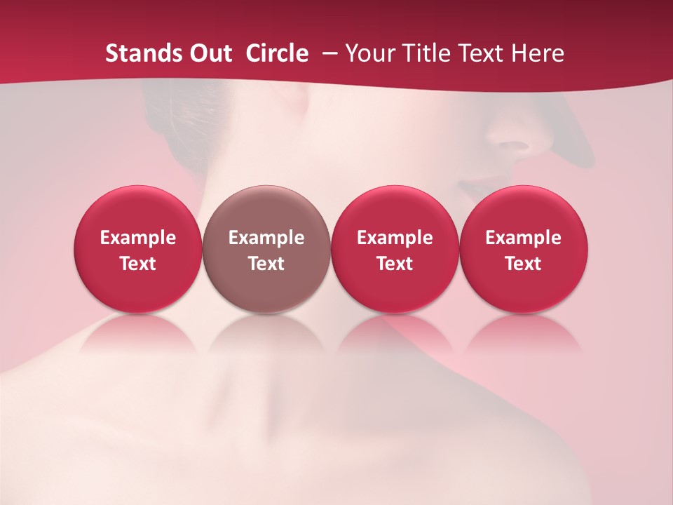 Model Attractive White PowerPoint Template