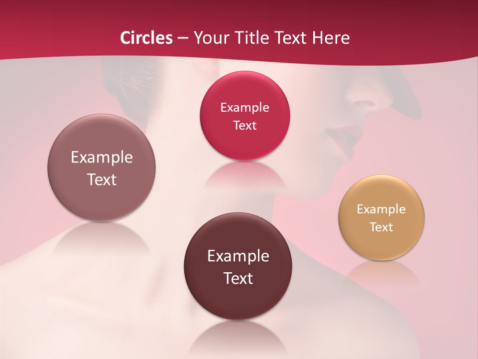 Model Attractive White PowerPoint Template