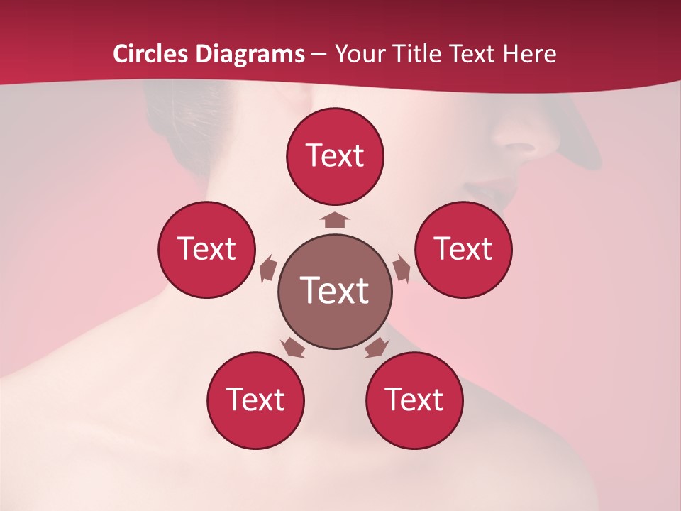 Model Attractive White PowerPoint Template