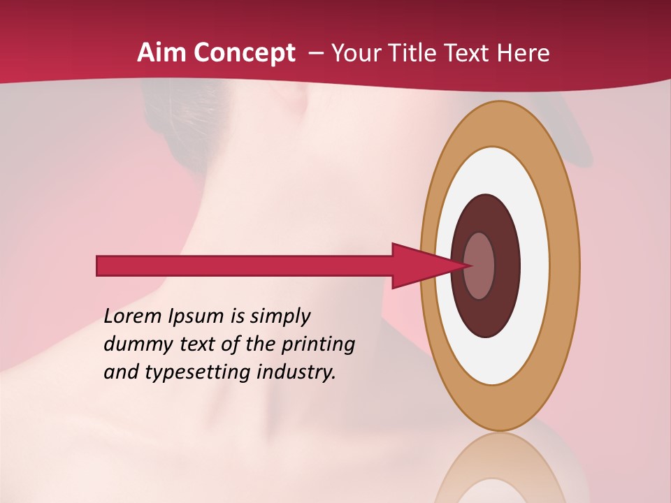 Model Attractive White PowerPoint Template