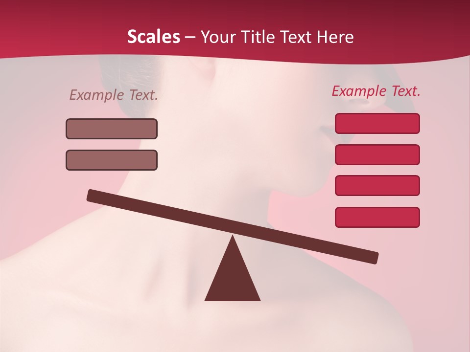 Model Attractive White PowerPoint Template