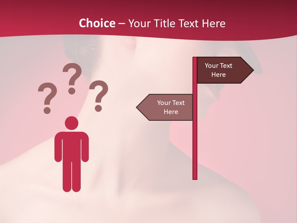 Model Attractive White PowerPoint Template