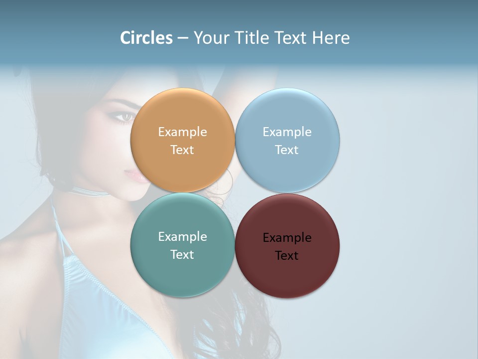 Calm Face Space PowerPoint Template