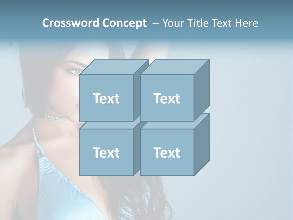 Calm Face Space PowerPoint Template