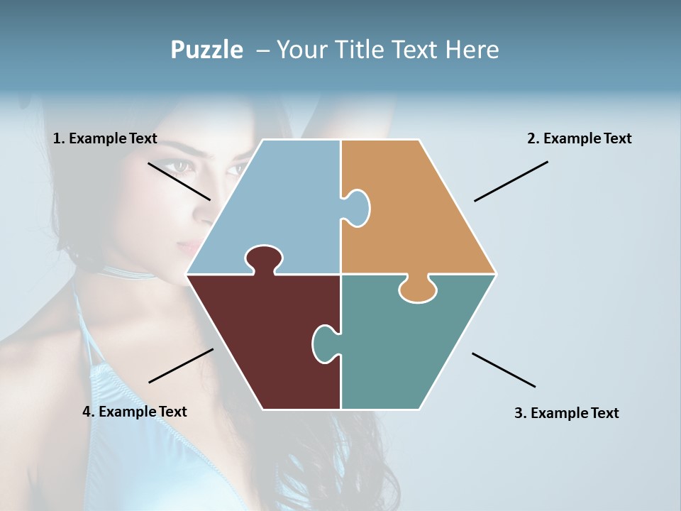 Calm Face Space PowerPoint Template