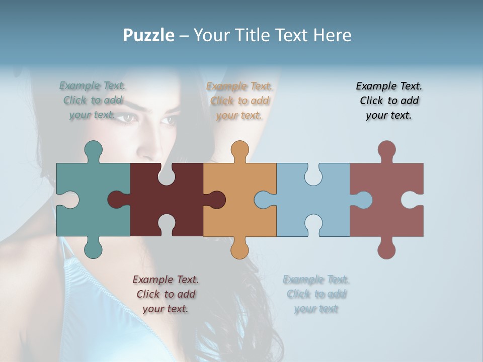 Calm Face Space PowerPoint Template