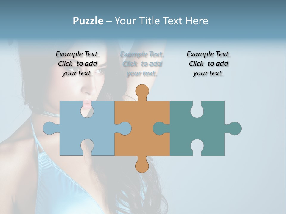 Calm Face Space PowerPoint Template