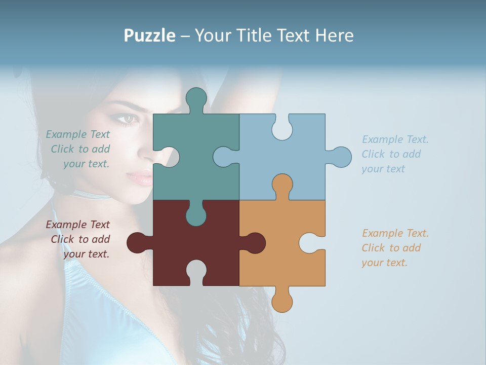 Calm Face Space PowerPoint Template
