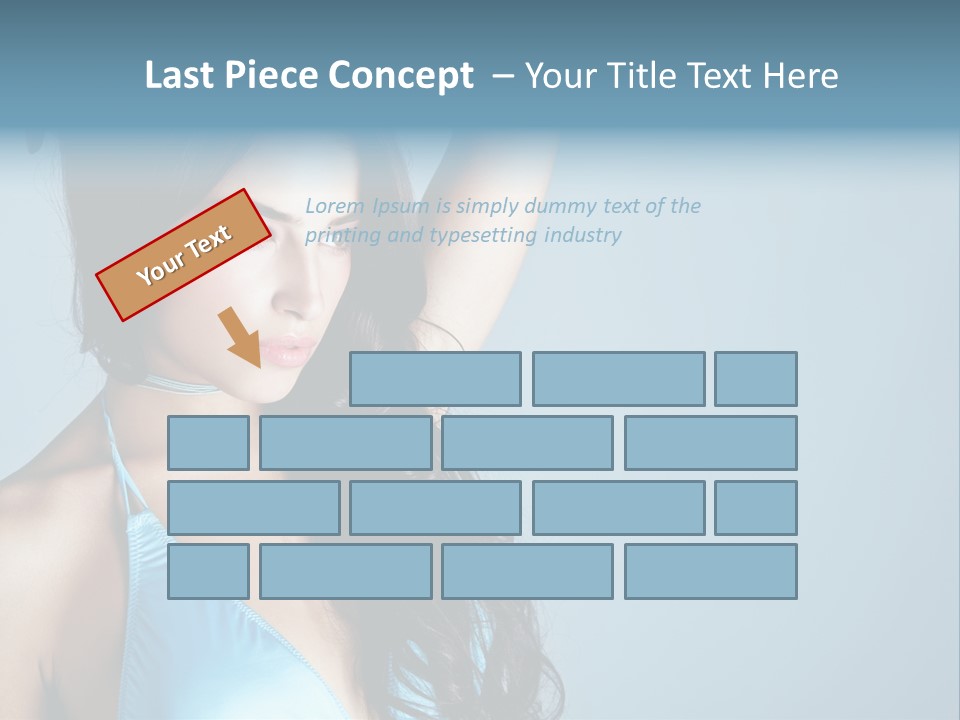 Calm Face Space PowerPoint Template