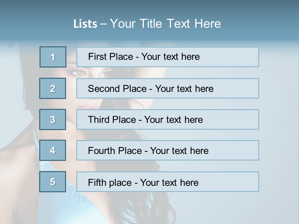 Calm Face Space PowerPoint Template