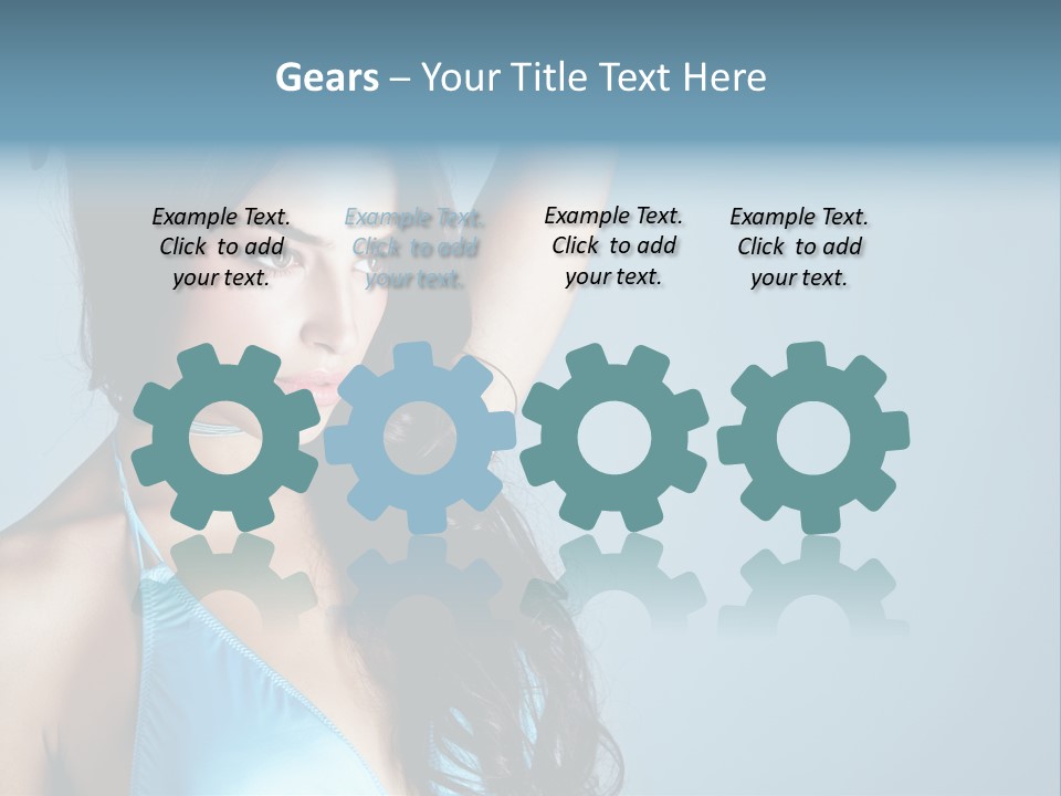 Calm Face Space PowerPoint Template