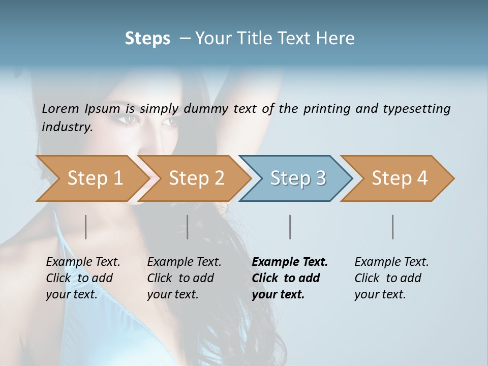 Calm Face Space PowerPoint Template