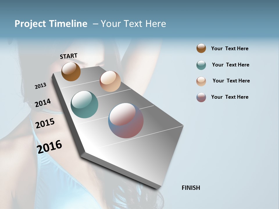 Calm Face Space PowerPoint Template