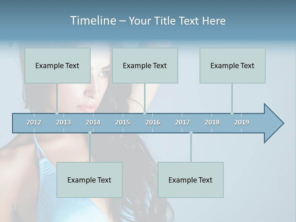 Calm Face Space PowerPoint Template