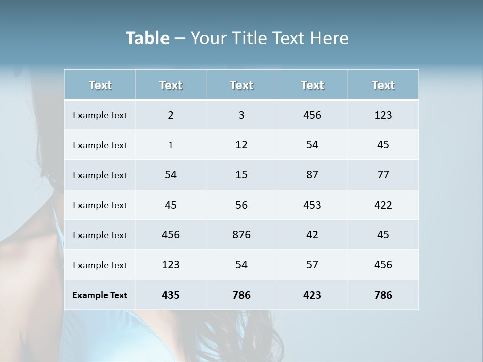 Calm Face Space PowerPoint Template