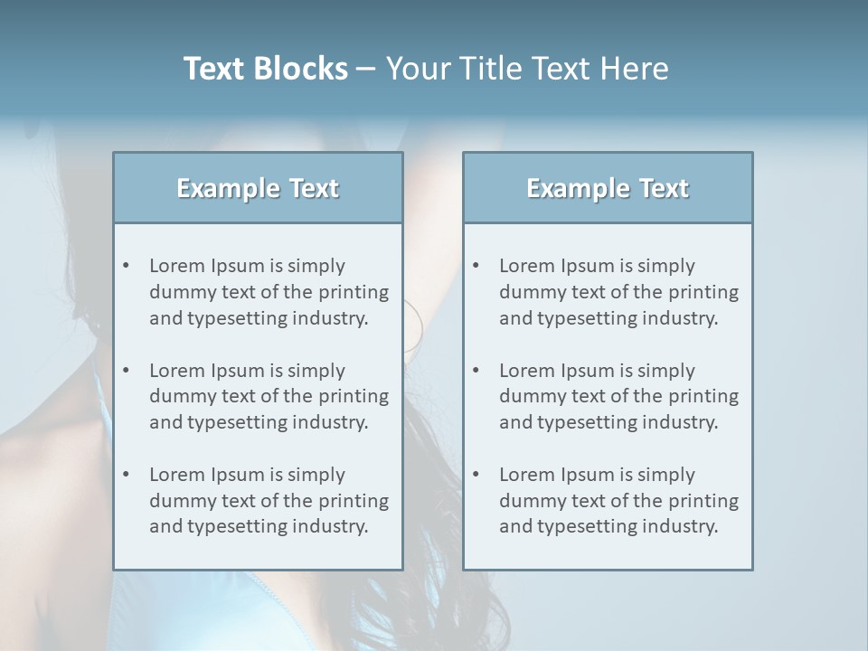 Calm Face Space PowerPoint Template