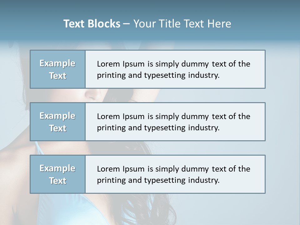 Calm Face Space PowerPoint Template