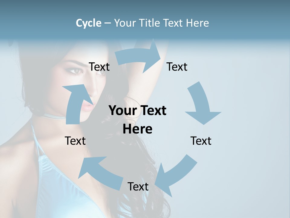 Calm Face Space PowerPoint Template