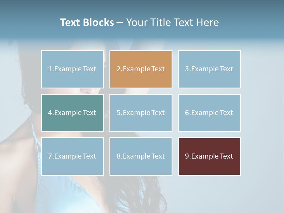 Calm Face Space PowerPoint Template