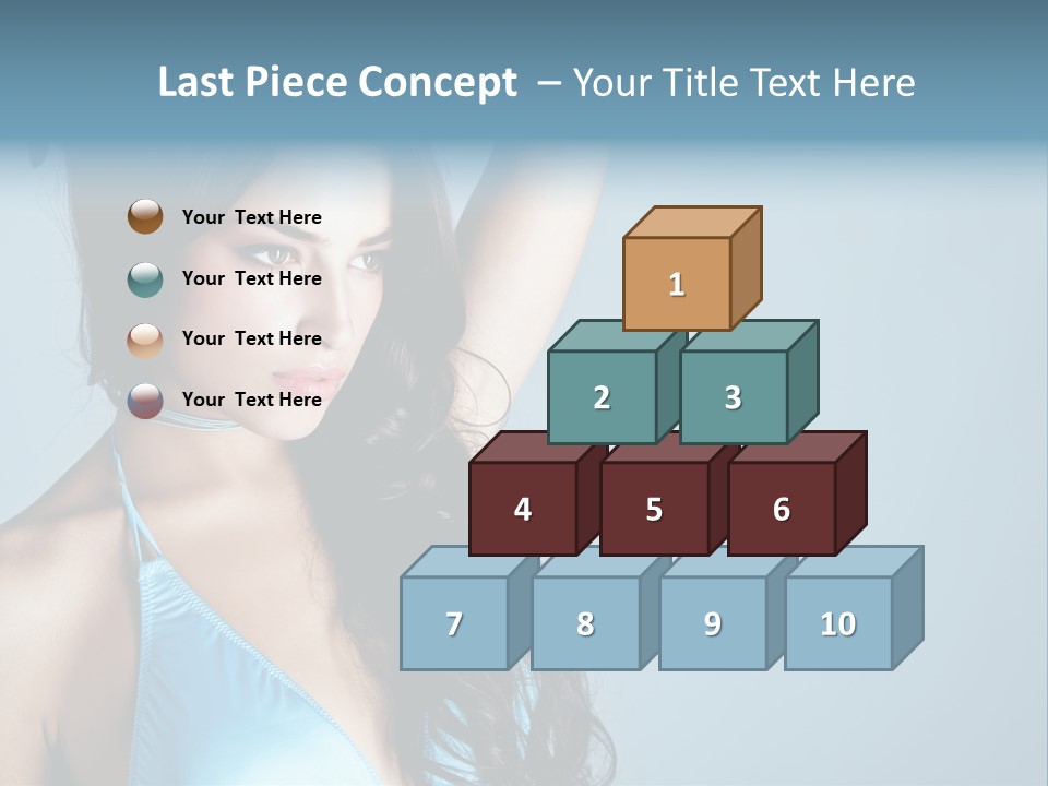 Calm Face Space PowerPoint Template