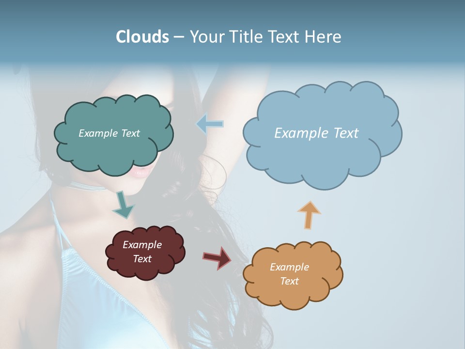 Calm Face Space PowerPoint Template