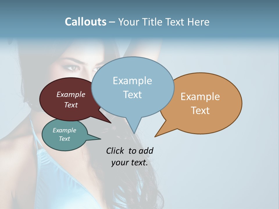 Calm Face Space PowerPoint Template