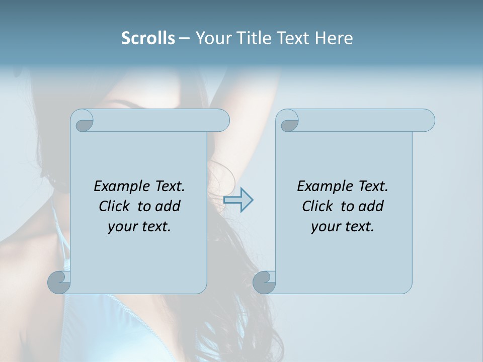 Calm Face Space PowerPoint Template